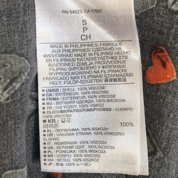 Banana Republic Gray Heart Top | SIZE S - Picture 5 of 5